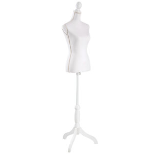 Tectake mannequin de couture - blanc