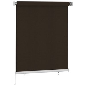 vidaXL Store roulant d'extérieur 120x140 cm Marron