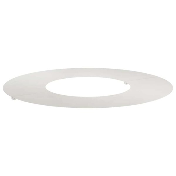 vidaXL adapté pour anneau d'arbre plat Argent Ø30 / 60 cm