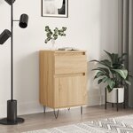 vidaXL Buffet chêne sonoma 40x35x70 cm bois d'ingénierie
