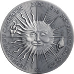 Monnaie CYBORG Dual Essence 2 Oz Argent 2000 Francs Cameroon 2026 (PRÉCOMMANDE)