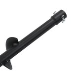 vidaXL Jeu de perceuse de sol à tarière Acier