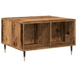 vidaXL Table basse vieux bois 60x50x36 5 cm bois d'ingénierie