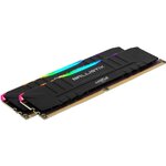 BALLISTIX - Mémoire PC RAM RGB - 32Go (2x16Go) - 3000MHz - DDR4 - CAS 15 (BL2K16G30C15U4BL)