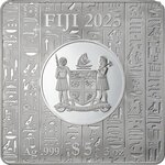 Pièce de monnaie en Argent 5 Dollars g 93.3 (3 oz) Millésime 2025 GREAT PYRAMIDS OF GIZA