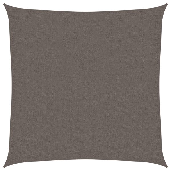 vidaXL Voile d'ombrage 160 g/m² Anthracite 3x3 m PEHD