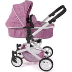Bayer Chic 2000 595-62 - Poussette combinée 2 en 1 Mika Jean rose