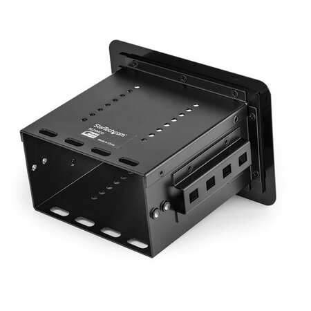 Startech.com bez4mod range-câbles bureau boîtier de câbles noir 1 pièce(s)