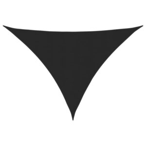 vidaXL Voile de parasol tissu oxford triangulaire 4x4x5 8 m noir