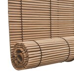 Vidaxl store roulant en bambou 150x160 cm marron
