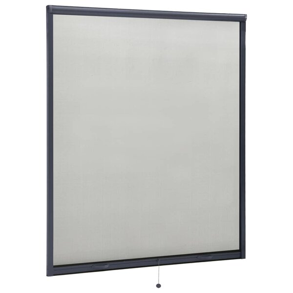 vidaXL Moustiquaire à rouleau pour fenêtres Anthracite 160x170 cm
