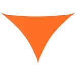 vidaXL Voile de parasol Tissu Oxford triangulaire 5x6x6 m orange