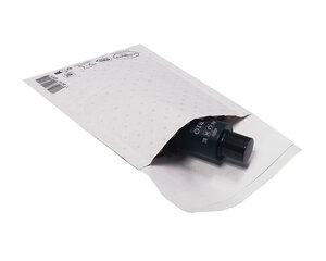 Lot de 300 Pochettes kraft blanc à bulles d'air papier -K10-350*470 mm-Lacouronne e.pack