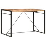vidaXL Table de bar 180x90x110 cm Bois solide