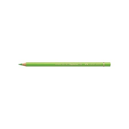 Crayon de couleur polychromos mine 3 8mm à l'huile vert clair x 6 faber-castell