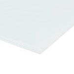 vidaXL Tableau blanc magnétique mural en verre 60 x 20 cm