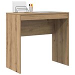 vidaXL Bureau Chêne artisanal 80 x 40 x 76 cm