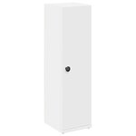 vidaXL Meuble de salle de bain avec porte-rouleau blanc 20 5x22x72 cm
