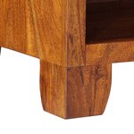 vidaXL Table de chevet 40x35x45 cm bois d'acacia massif