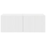 vidaXL Meuble TV mural 2 Pièces Blanc 60 x 31 x 29.5 cm Bois d'ingénierie