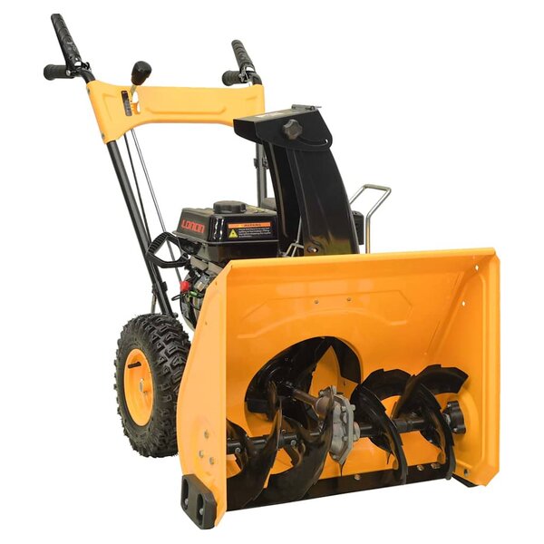 vidaXL Souffleuse à neige 6 5 ch Jaune et noir