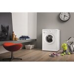 Lave-linge hublot indesit ewc71252wfrn - 7 kg - 1200 trs/min - blanc