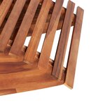 vidaXL Chaises longues basculantes lot de 2 bois d'acacia