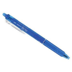 Stylo roller rétractable Frixion Ball Clicker Pointe Moyenne 0 7 Turquoise PILOT