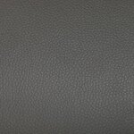 vidaXL Fauteuil inclinable avec repose-pied Gris Similicuir