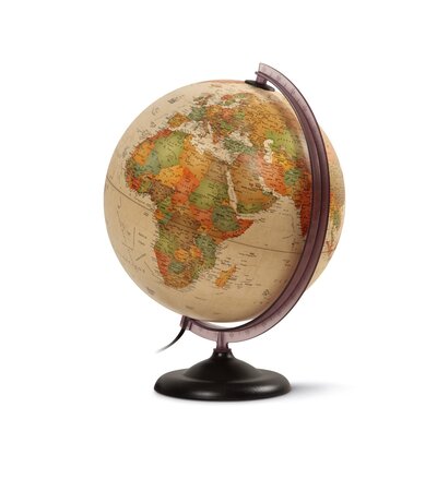 Globe terrestre lumineux 30 cm 'First' Antique WONDAY