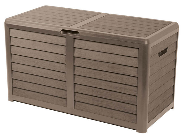 COFFRE JARDIN BAYA - 117 X 54 X 65 CM - TAUPE