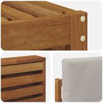 vidaXL Ensembles de canapés avec coussin 6 Pièces Gris Naturel et Clair