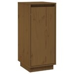 vidaXL Buffet Marron miel 31 5x34x75 cm Bois massif de pin