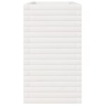 vidaXL Jardinière blanc 90x40x68 5 cm bois de pin massif