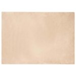 vidaXL Tapis en Fourrure Synthétique de Lapin Beige 240 x 340 cm