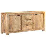 vidaXL Buffet 175x40x75 cm Bois de manguier brut