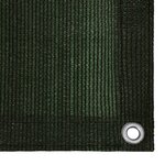 vidaXL Tapis de tente 400x600 cm Vert foncé