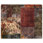 vidaXL Coureur de Tapis MARSA Multicolore 80 x 100 cm Polyester et PVC