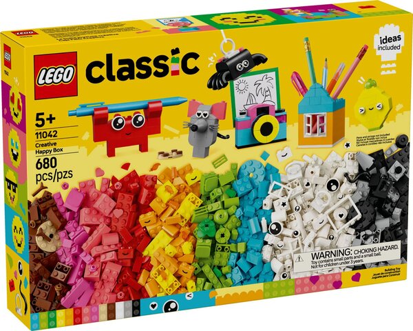 LEGO Classic - Boîte Créative du Bonheur 11042 pour Enfants