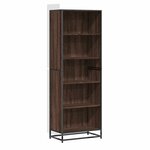 vidaXL Bibliothèque chêne marron 60x35x170 5 cm bois d'ingénierie