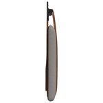 vidaXL Tête de lit suspendue Taupe PU antique