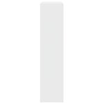 vidaXL Étagère séparatrice de pièce à 3 niveaux blanc 123x29x123 cm