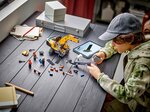 LEGO City - Pelleteuse de Chantier Jaune 60420 : Aventure de Construction pour Enfants