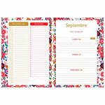 Agenda Semainier 2024-2025 13x18 Cm - Floral - Draeger paris