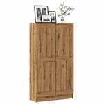 vidaXL Bibliothèque chêne artisanal 82 5x30 5x150 cm bois d'ingénierie