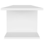 vidaXL Meuble TV mural Blanc 103x30x26 5 cm