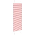 vidaXL Store plissé rose 45x100 cm largeur du tissu 44 4 cm polyester