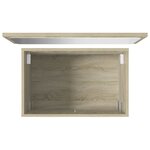 vidaXL Ensemble de meubles de salle de bain 2 Pièces chêne sonoma