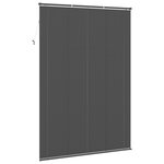 vidaXL Store Vénitien Réglable Gris Argenté 213 x 150 cm PVC