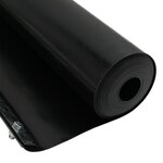 barrière racinaire vidaXL avec rails de connexion noir 0 7x10 m 1 5 mm HDPE